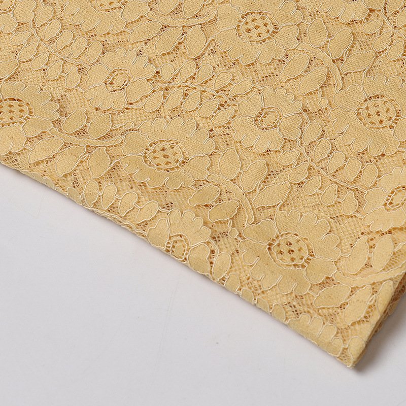 Dress Cutwork Jacquard Nylon Lace Fabric for Women's Wear Wholesale Su 9